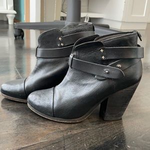 rag and bone black boots